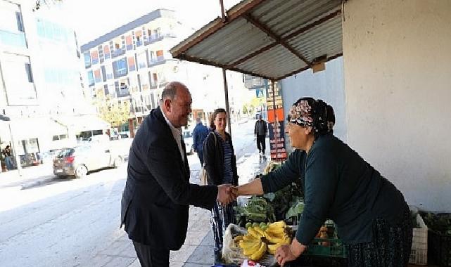 Lider Çiçek’ten Esnaf Ziyareti