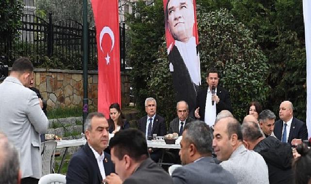 Lider Erkan Aydın Yenibağlar Mahallesini ziyaret etti