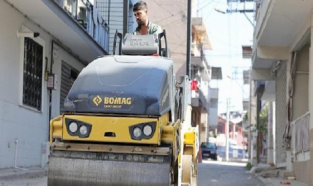 Lider Önal, asfalt çalışmalarını yerinde inceledi