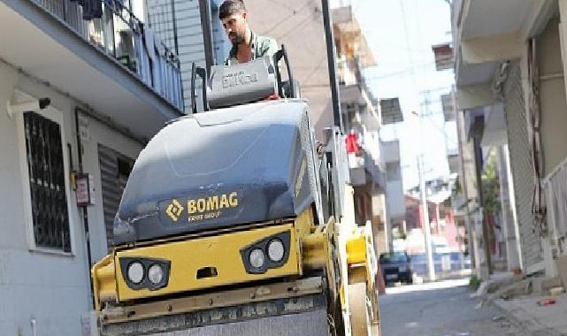 Lider Önal, asfalt çalışmalarını yerinde inceledi