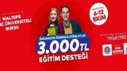 Maltepe Belediyesi’nden üniversite öğrencilerine 30 bin lira takviye
