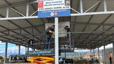 Milas Belediyesi Basketbol Potalarının Kurulumlarına Başladı