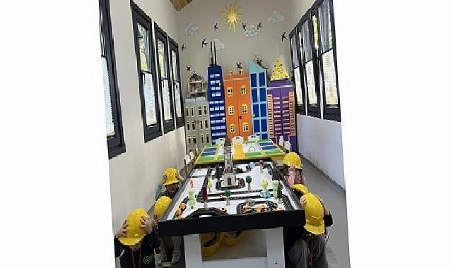 Minik mimarlara güvenli yapılar anlatıldı