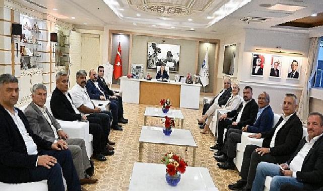 Muhtarlardan Lider Vekili Özdemir’e ziyaret