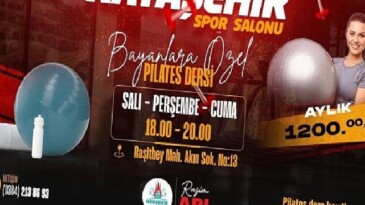 Nevşehir’de Bayanlara Özel Pilates Dersleri Başlıyor