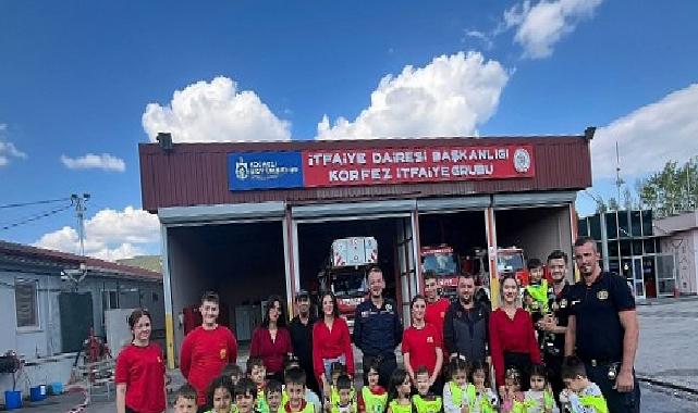 Öğrenciler itfaiyecilik mesleğini yakından tanıdı