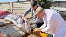 Seyyar selektör makinesi çiftçilerin hizmetinde