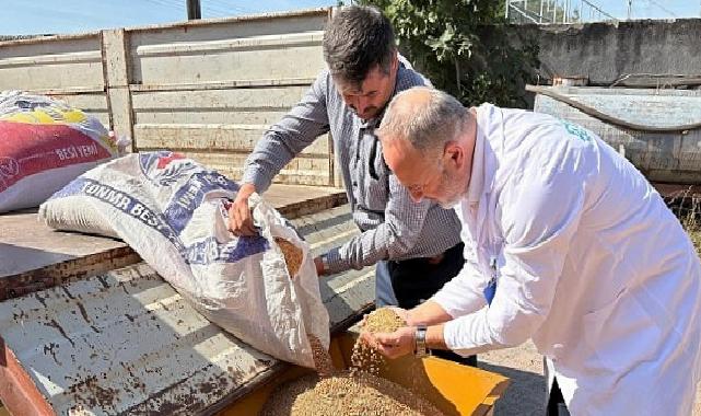 Seyyar selektör makinesi çiftçilerin hizmetinde