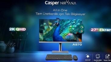 Şıklık, güç ve yapay zeka tek bir dizaynda: 2K QUAD HD ekranlı Nirvana A870