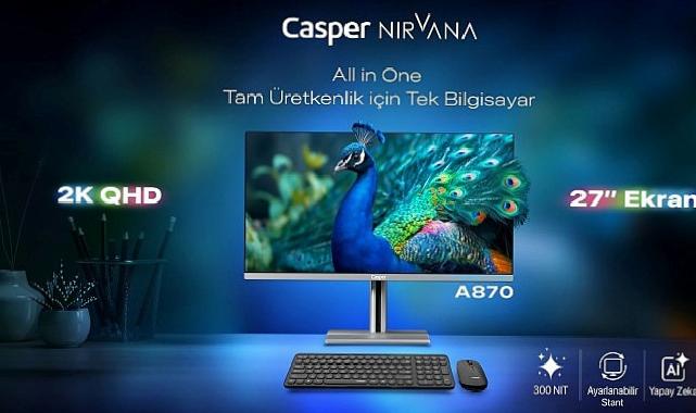 Şıklık, güç ve yapay zeka tek bir dizaynda: 2K QUAD HD ekranlı Nirvana A870