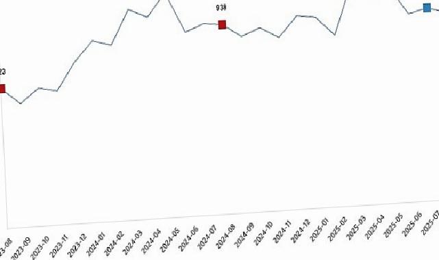 Süt ve Süt Eserleri Üretimi, Ağustos 2025