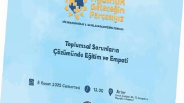 TEGV Nirun Şahingiray 6. Milletlerarası Eğitim Forumu düzenlenecek