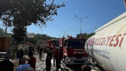 Tekirova’da korkutan yangın