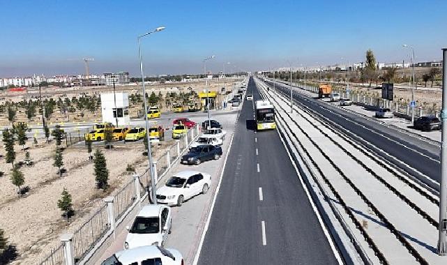 Tramvay Sınırı Çalışması Kapsamında Olan Şehit Burak Aydoğan Caddesi Asfaltlanarak Trafiğe Açıldı