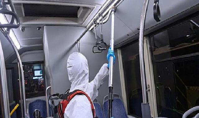UlaşımPark otobüslerinde hijyen ön planda