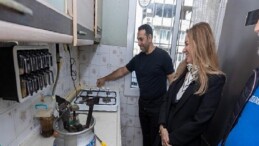 Ulubatlı’da birinci doğal gaz ateşi yandı