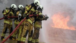 Yangın ve zelzele tatbikatında o anlar tekrar yaşandı