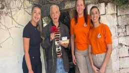 Yaşlılar Haftası’nda Güzelbahçeli gençlerden manalı ziyaretler