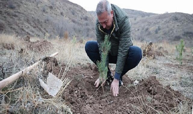 58 Bin Fidan Muhsin Yazıcıoğlu Vefa Ormanı’nda Toprakla Buluştu