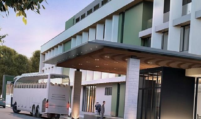 75 dönümlük dev tesiste birinci kazma vuruldu