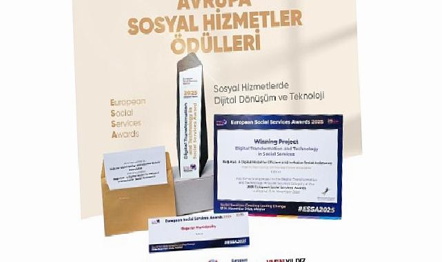 Bağcılar Belediyesi’ne Avrupa Toplumsal Hizmetler Mükafatı