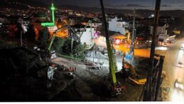 Başiskele Kavşak Projesi’nde ışıklar hiç sönmüyor