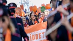 Bayana şiddete karşı “turuncu” yürüyüş