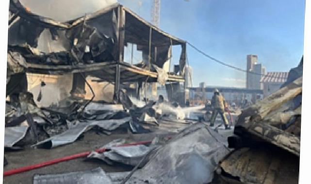 Bayraklı’daki yangın, itfaiyenin müdahalesiyle dakikalar içinde denetim altına alındı