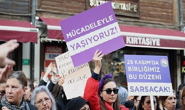 Bursa’da Binlerce Bayan Şiddetsiz Bir Hayat, Adalet ve Eşitlik İçin Yürüdü