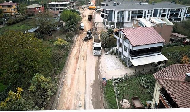 Büyükşehir, Kartepe Çepni Caddesi’ni yeniliyor