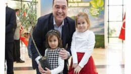 Büyükşehir’den Örnek Etraf Projesi: Atık Pil Getirene Zeytin Fidanı