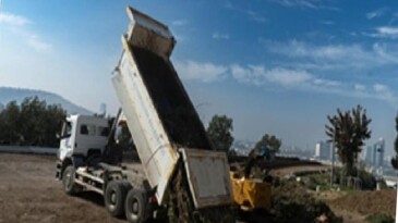 Büyükşehir’in yeşil atıkları kompost gübreye dönüşüyor