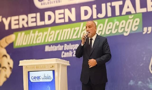 Canik Belediyesi’nden Muhtarlara Dijital Kolaylık