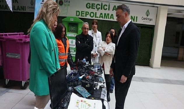 Çankaya’dan Geri Dönüşüme Katkı