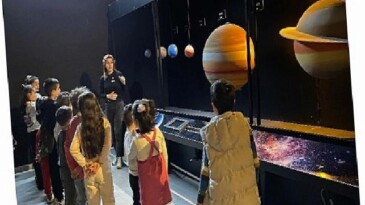 Çiğli’de Miniklerin Uzay Seyahati