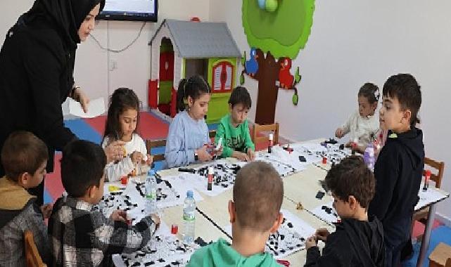 Çocuklara Özel, Orta Tatil Aktiflik Atölyesine 30 Çocuk Katıldı