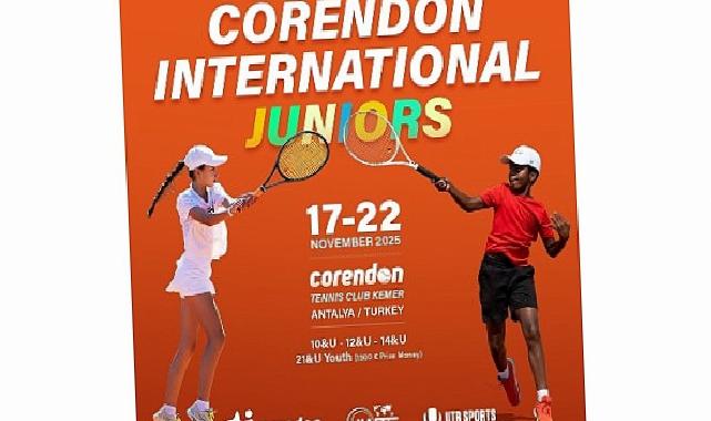 Corendon Tennis Club Kemer, kasım ayı boyunca ulusal ve milletlerarası turnuvalara konut sahipliği yapıyor