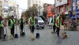 Edremit’te temizlikte 7/24 kesintisiz hizmet