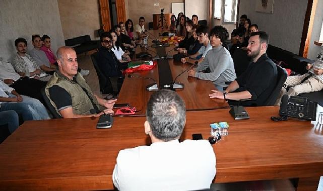 Erasmus öğrencilerinden Kemer Belediyesi’ne ziyaret