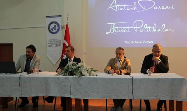 EÜ’de Cumhuriyetin inşasında tarım, nüfus ve iktisadın rolü konuşuldu