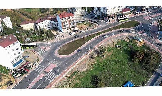 Gebze Dr. Zeki Acar Caddesi’ne dönel kavşak