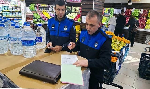 Gemlik Belediyesi’nden Marketlerde Sıkı Kontrol
