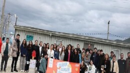 Gençler iklim krizini tabiatta ele aldı