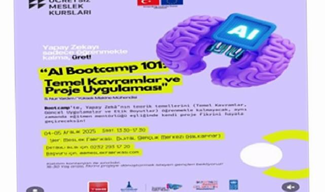 Gençlerin fikirleri yapay zekâ ile projeye dönüşecek