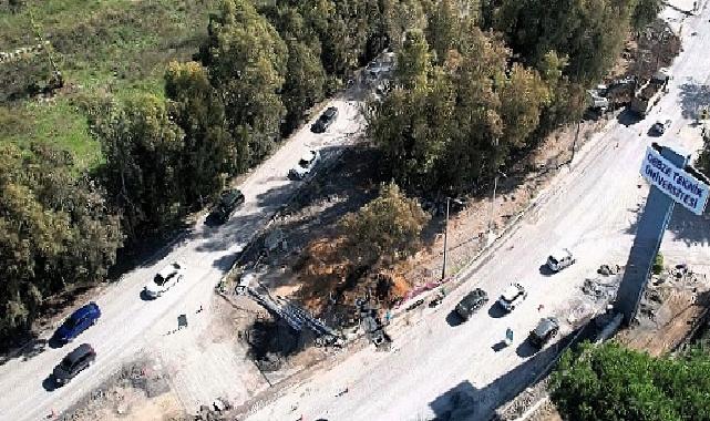 GTÜ Kavşağı’nda trafik akıcılığı artırılıyor