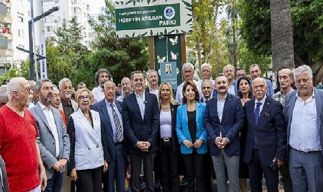 Hüseyin Atılgan’ın ismi Yenişehir’de parka verildi
