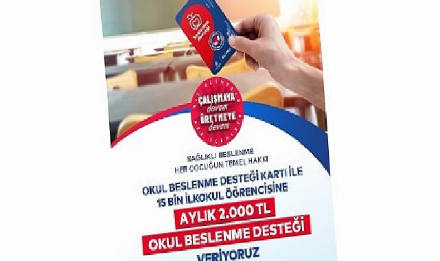 İBB’den İlkokul Öğrencilerine Okul Beslenme Dayanağı