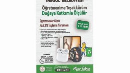 İnegöl Belediyesi’nden Öğretmenler Günü İçin Kampanya