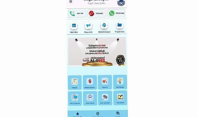 İnegöl Belediyesi’nin Tüm Hizmetleri Cebinizde