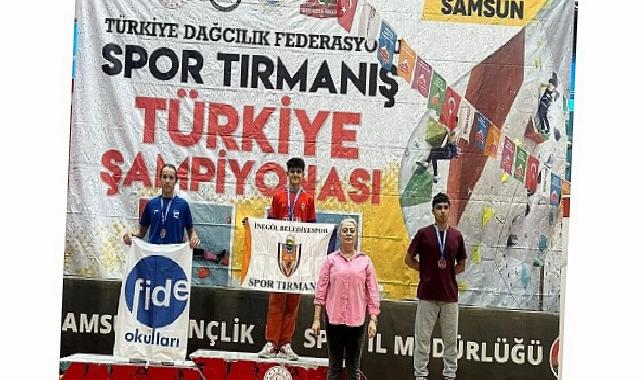 İnegöl Belediyesporlu Atletlerden, Spor Tırmanışta Türkiye Dereceleri